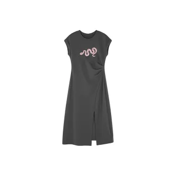 Mo Han Yi Mei Short Sleeved Dress Women's