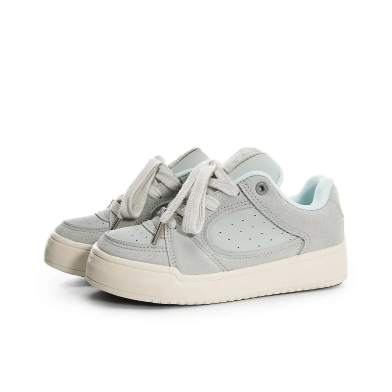 PIYOPIYO Low Top Skateboard Shoes Women's Beige-4