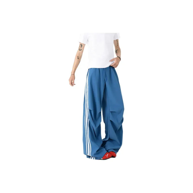 GY.VG Casual Pants Unisex Blue-0