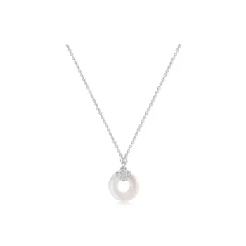 JUICY GRAPE Chalcedony Necklaces Women's