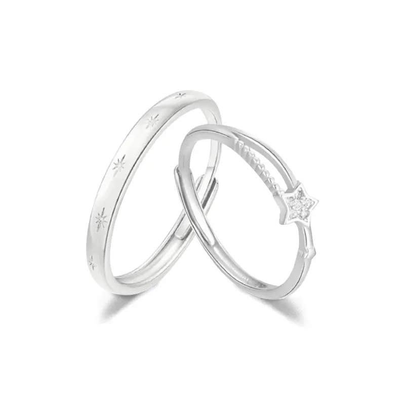 FORCHI Sterling Silver Rings Unisex-10