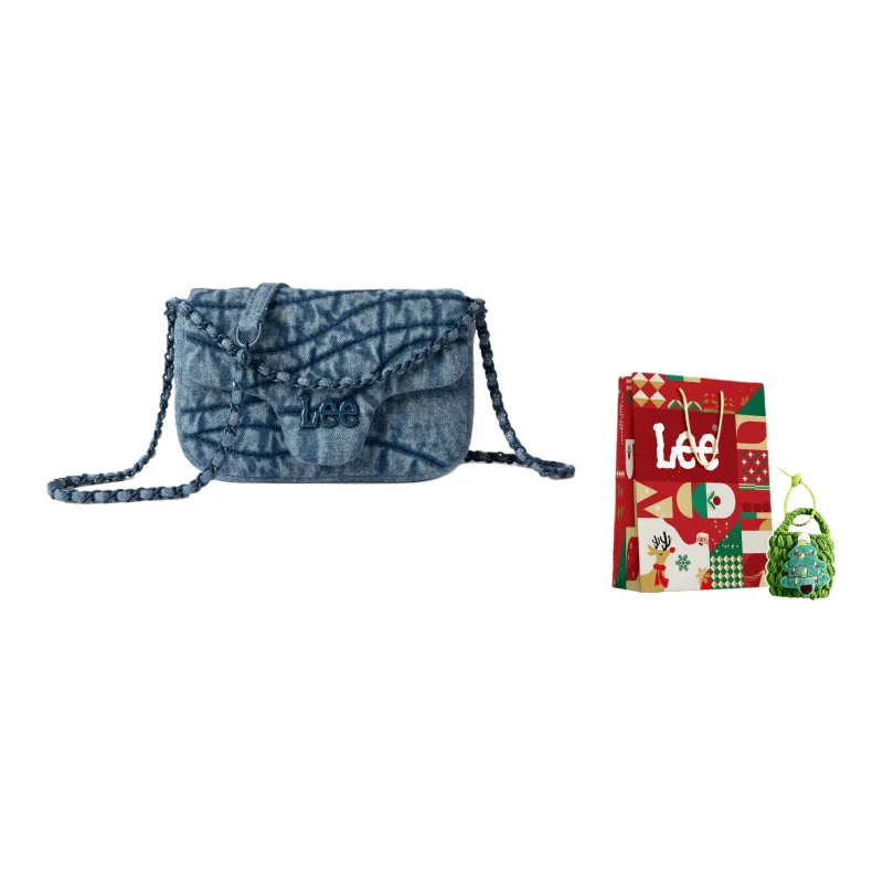 Lee Denim Crossbody Bag Regular Women's Light Blue-0