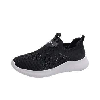 Mulinsen Flyknit Shoes Low Top Casual Shoes Women's