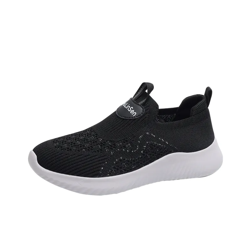 Mulinsen Flyknit Shoes Low Top Casual Shoes Women's-5