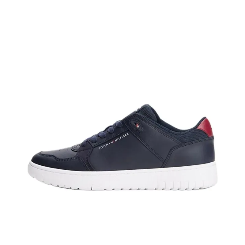 Tommy Hilfiger Trainers Low Top Skateboard Shoes Men's Marine Blue-0