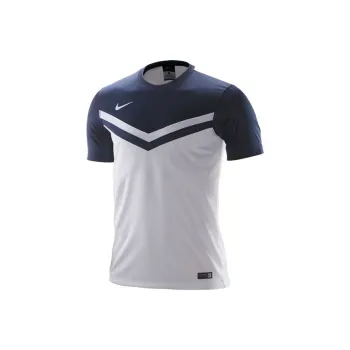 Nike Dri Fit T Shirt Men's White/Navy Blue