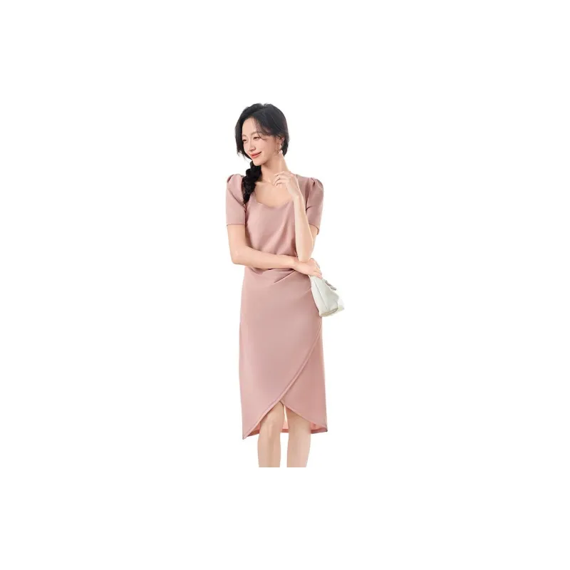 Taste The Color Short Sleeved Dress Women's-0