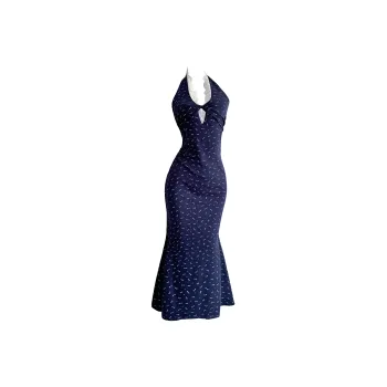 ETSE Slip Dresses Women's Blue