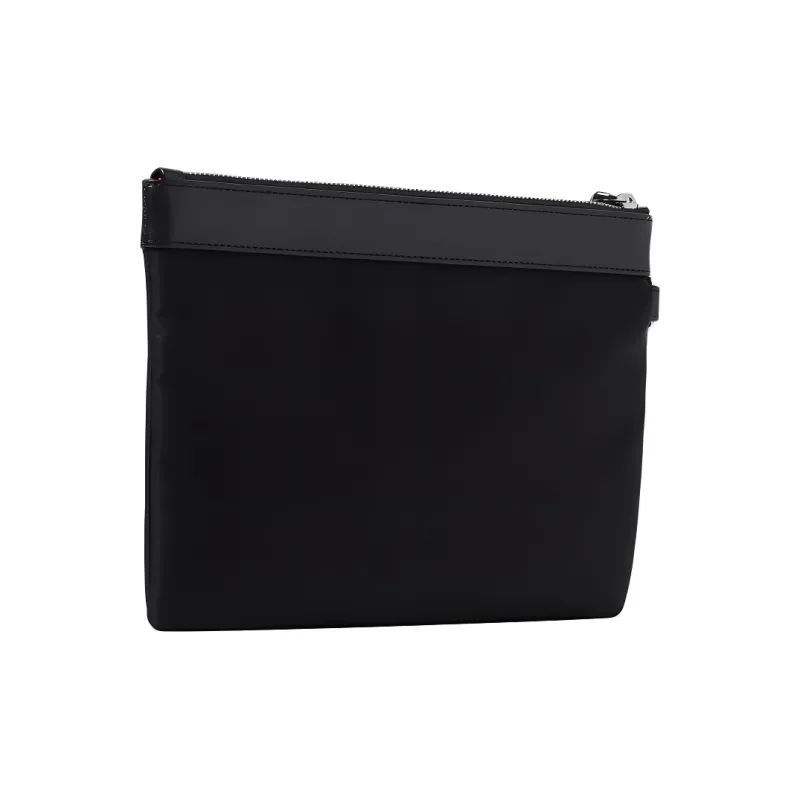 MICHAEL KORS Fabric+Artificial Leather Clutch Men's Black-2