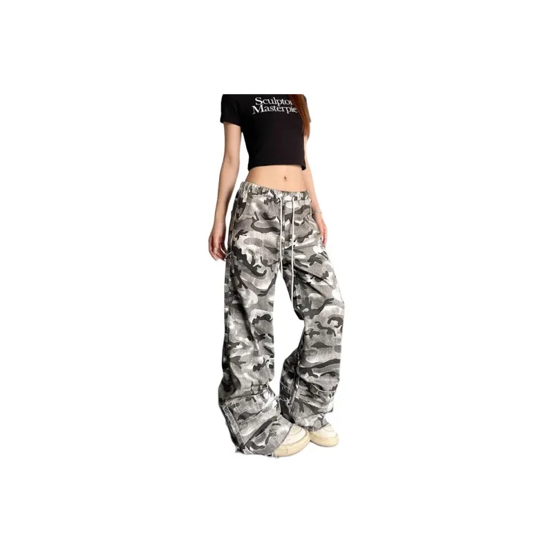 VIPGOOSE Jeans Unisex Camouflage-1