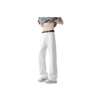 TELENT Jeans Unisex White
