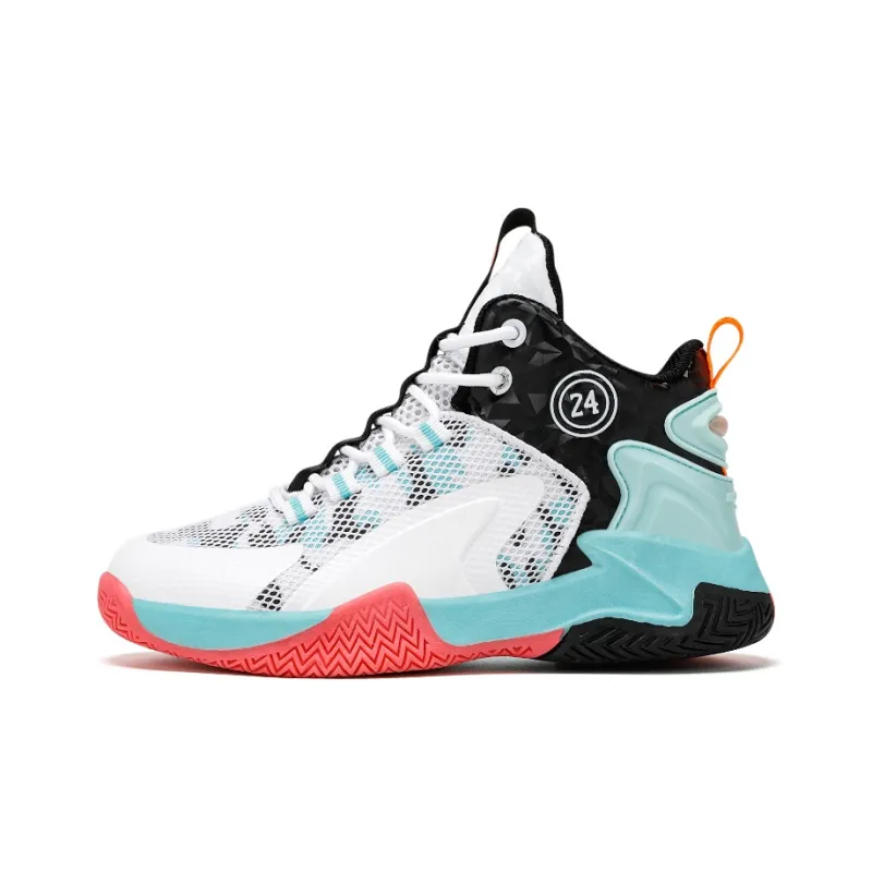 LONGDUIZHANG Cushioning, Slip Resistant, Abrasion Resistant, Support, Breathable High Top Basketball Shoes Unisex-4