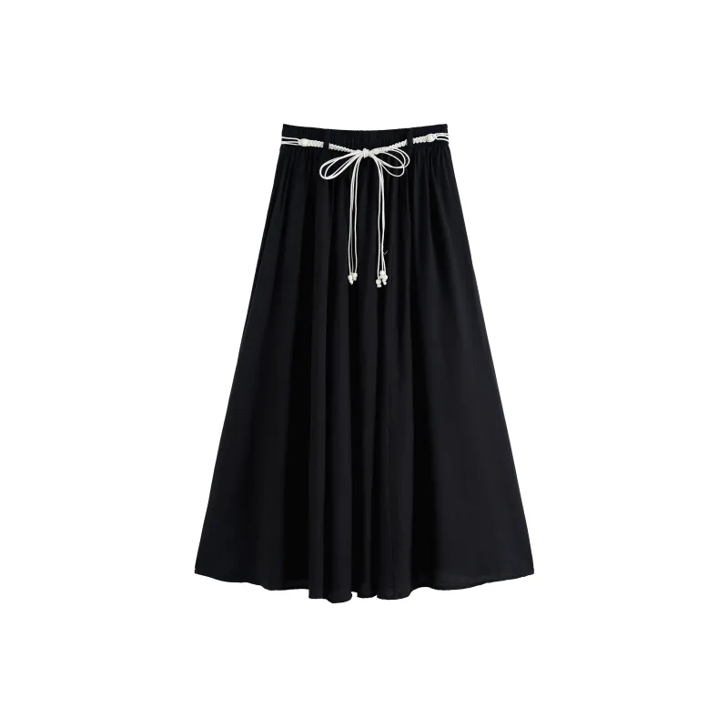 Ning Cai Yuer Casual Long Skirt Women's-8