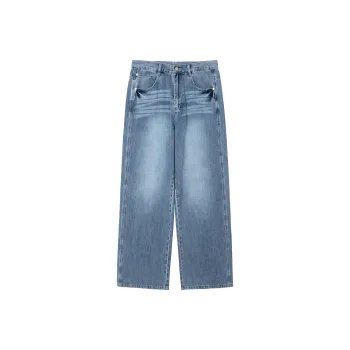 Lilbetter Jeans Unisex Washed Blue