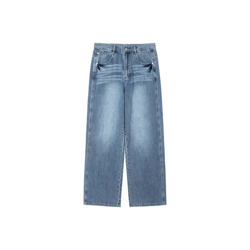 Lilbetter Jeans Unisex Washed Blue-0