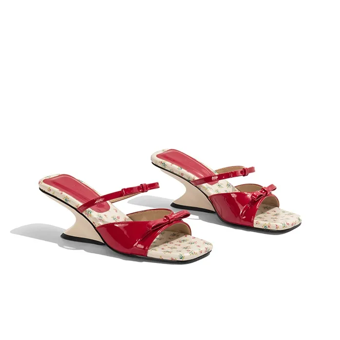 Old Meow Rubber Sole Slide Slippers Women's-7