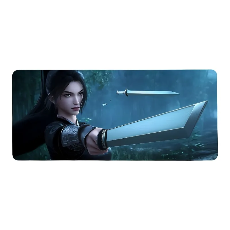 DANYIN Sword Arrives Ning Yao Extra Large Esports Computer Table Mats Anime Keyboard Mat Mouse Pads-10