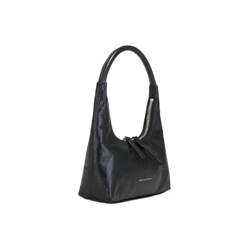 MARGESHERWOOD Patent Leather Handbag Mini Women's Black-1