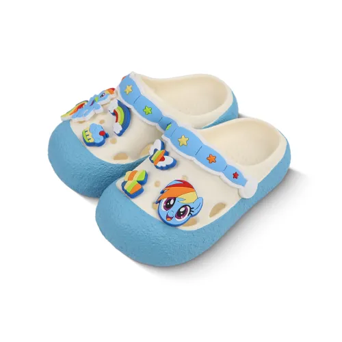 Thin Strips x MY LITTLE PONY Sandal Slippers Women's, White/Pink