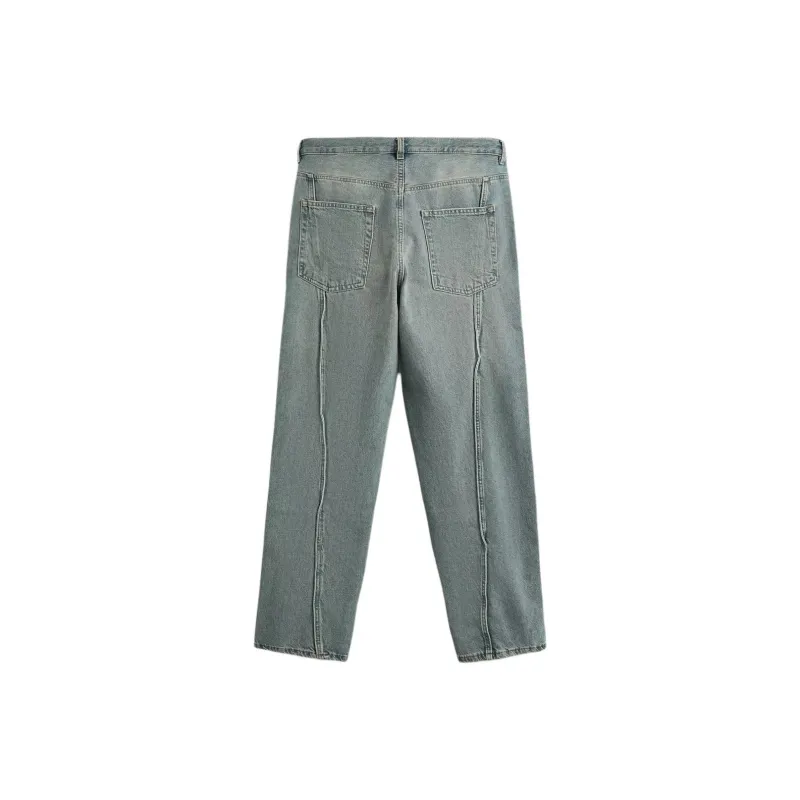 ZARA Jeans Men Blue/Green-1