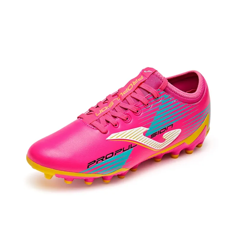 Joma MG Multi Ground Soccer Shoes Men's Pink Blue-2
