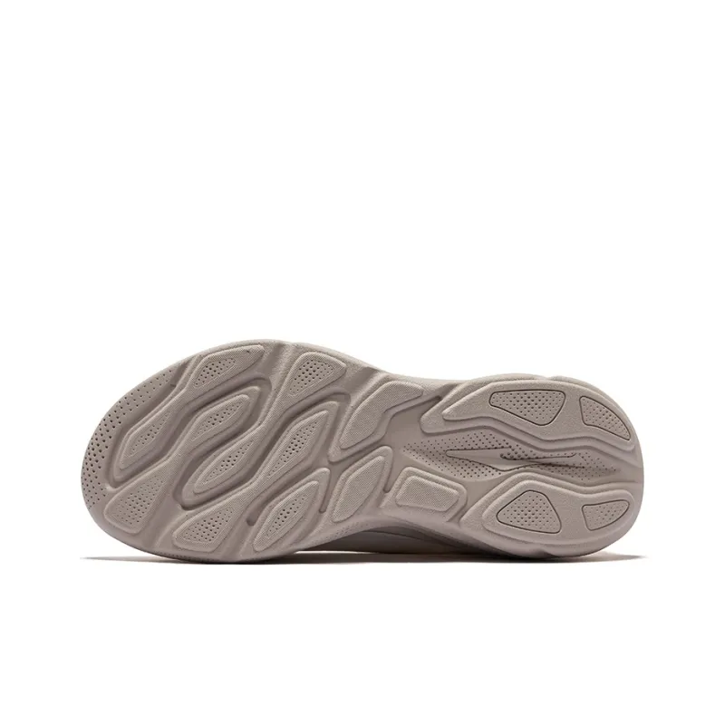 Erke Cushioning, Breathable, And Resilient Design Low Top Casual Running Shoes Women's Gray White-4