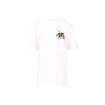 ETRO Pegaso motif Cotton T shirt