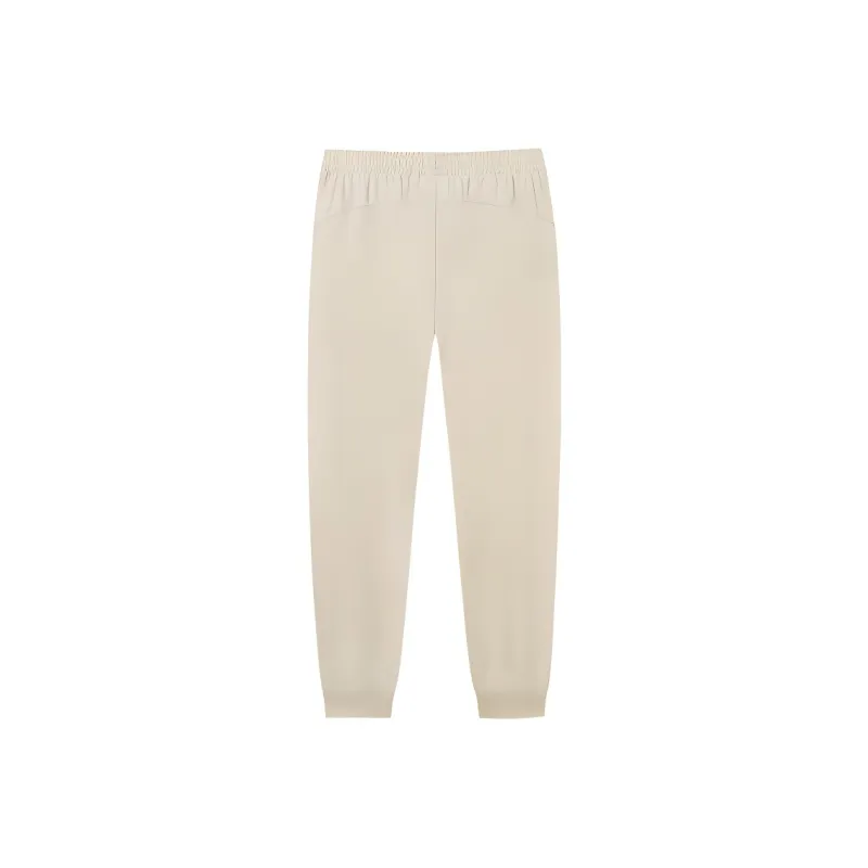 CHAOJIANTA Knitted Sweatpants Women's Cyan Bird Gray-1