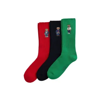 Polo Ralph Lauren Mid Calf Socks Men's 3 Pack