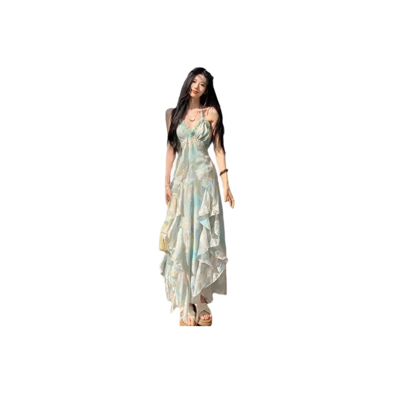 GOSO Slip Dresses Women's Image Color-0