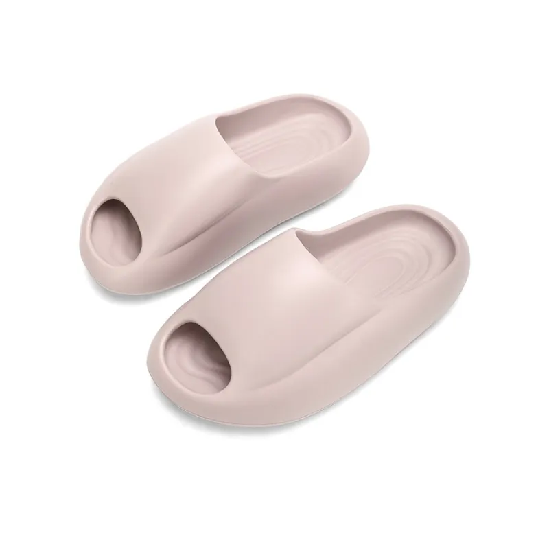 OUBT Rubber Sole Slip Resistant Odor Resistant Abrasion Resistant Slide Slippers Unisex-8