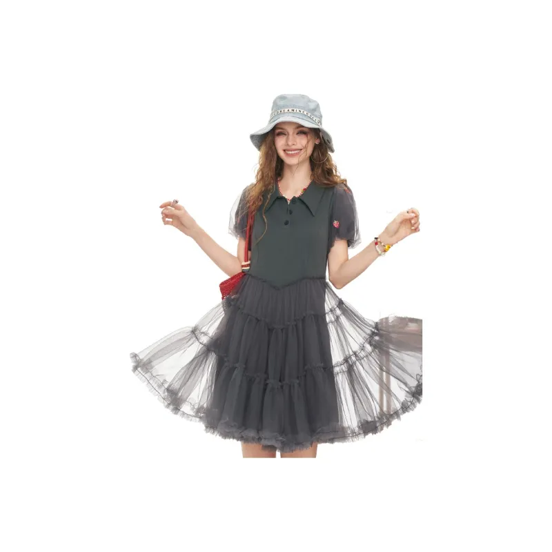 ELF SACK Short Sleeved Dress Women's-0