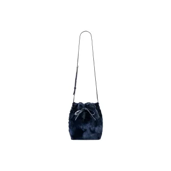 MANSUR GAVRIEL Bowknot Bucket Bag, Shoulder Bag Mini Women's Blackberry
