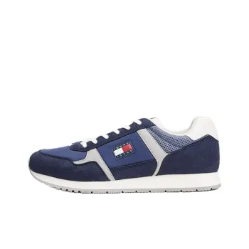 Tommy Hilfiger Trainers Low Top Casual Shoes Men's Dark Blue