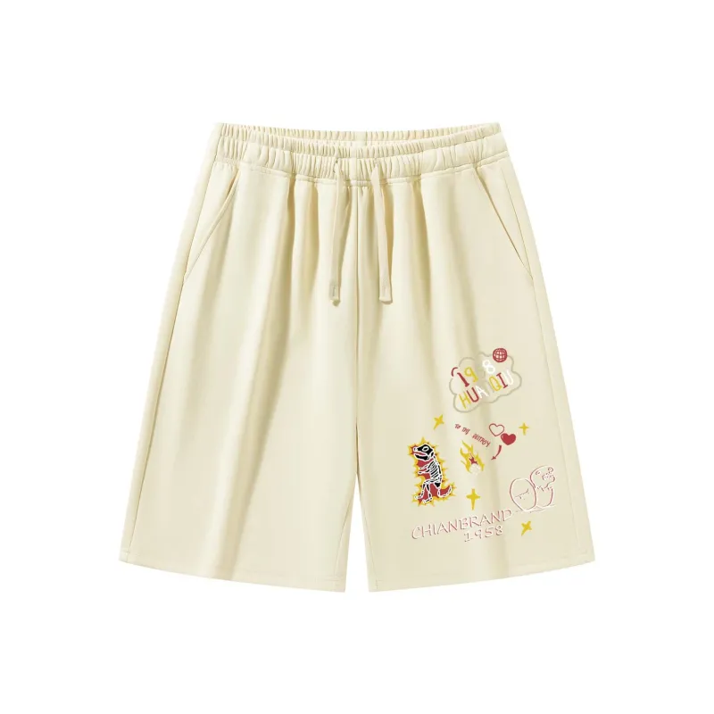HUANQIU Casual Shorts Unisex-5