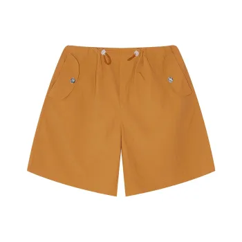 ELF SACK Cargo Shorts Women's Casual Yellow Mud