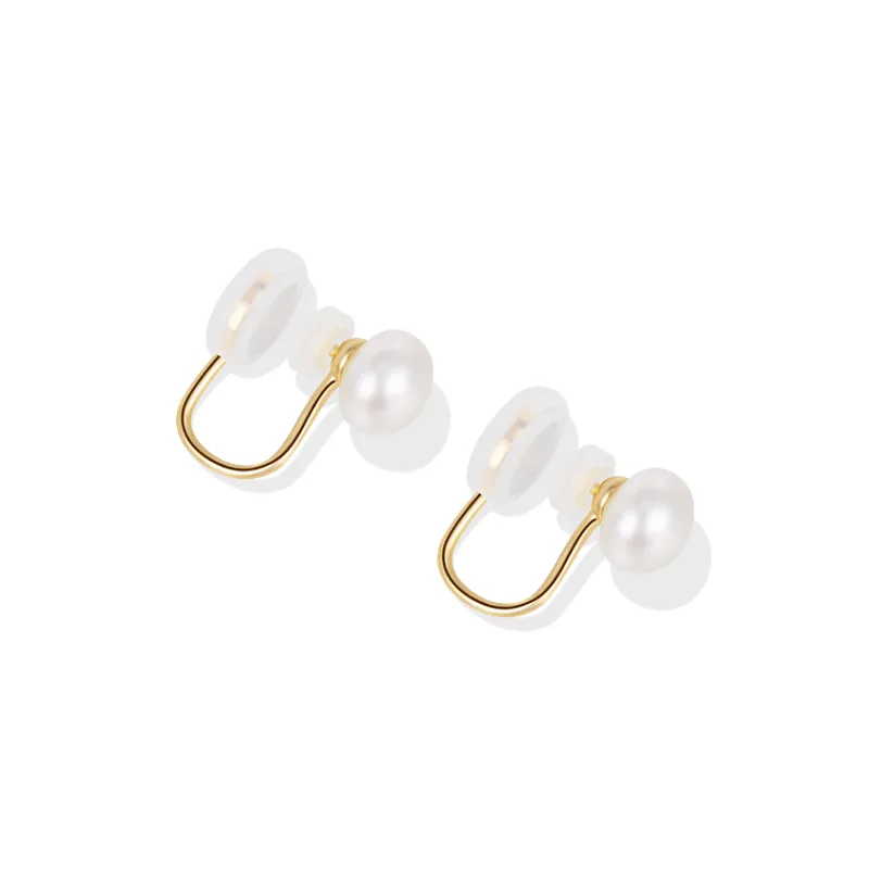 Daisy Dream Copper Clip On Earrings Women's-5