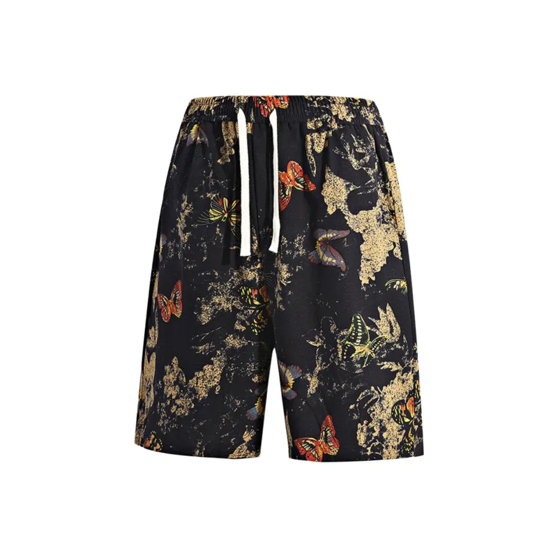 TELENT Casual Shorts Unisex Black-0