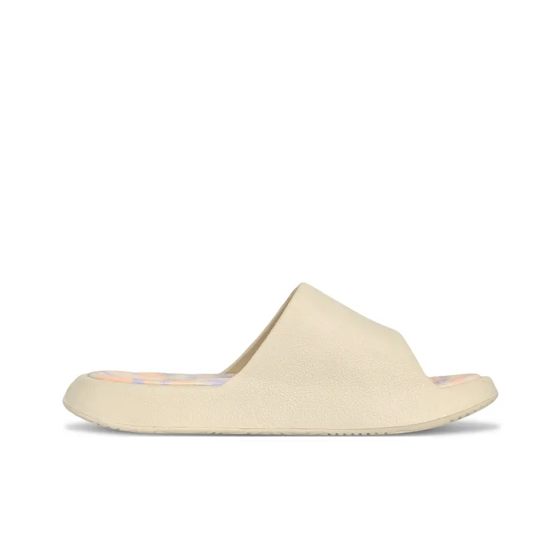 PEAK Tai Ji1.0 Slip Resistant, Odor Resistant, Antibacterial Slide Slippers Unisex Canvas White-1