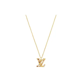 LOUIS VUITTON Metal Necklaces Unisex Gold