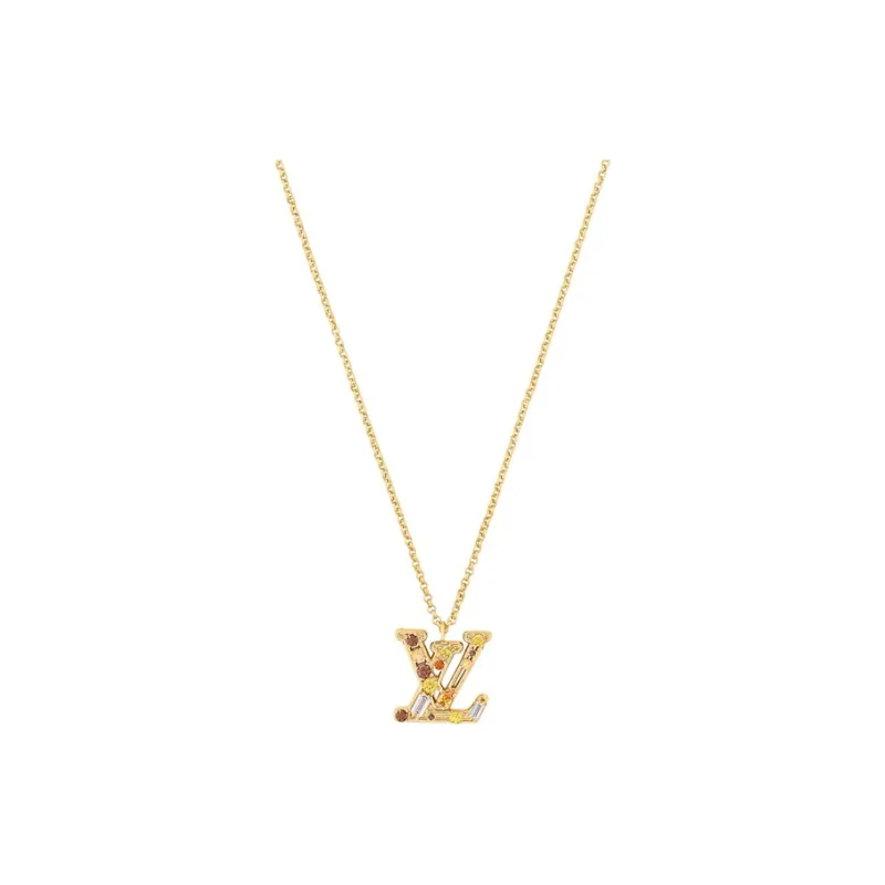 LOUIS VUITTON Metal Necklaces Unisex Gold-0