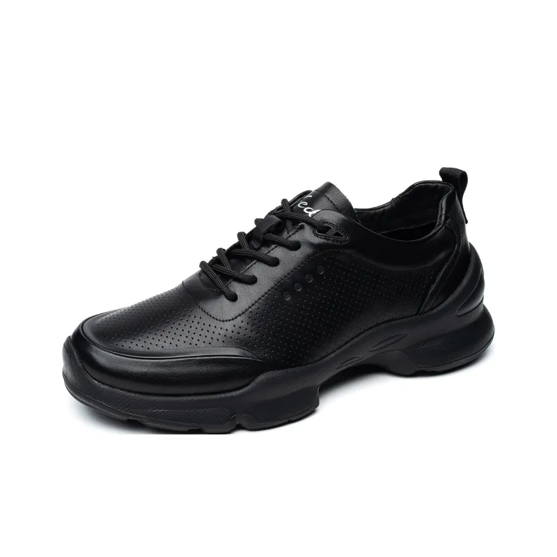 FED Low Top Casual Shoes Men's Black-1