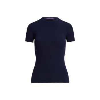 Ralph Lauren Collection Regular T Shirt Women's Dark Blue