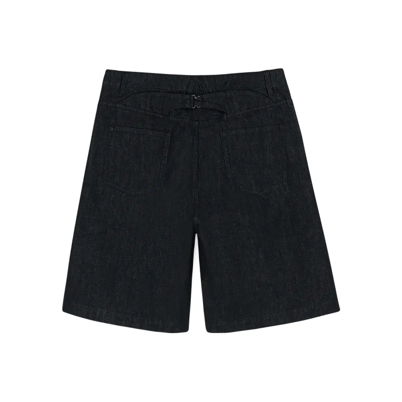SIMPLE PROJECT Denim Shorts Men's-1