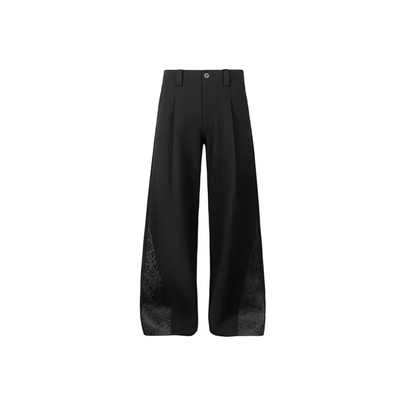 FORCEPULR Suit Trousers Unisex Black-0
