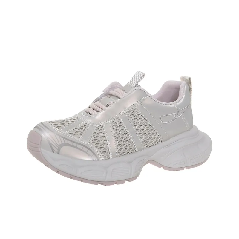Daying Breathable Height Increase Low Top Casual Shoes Women's-5