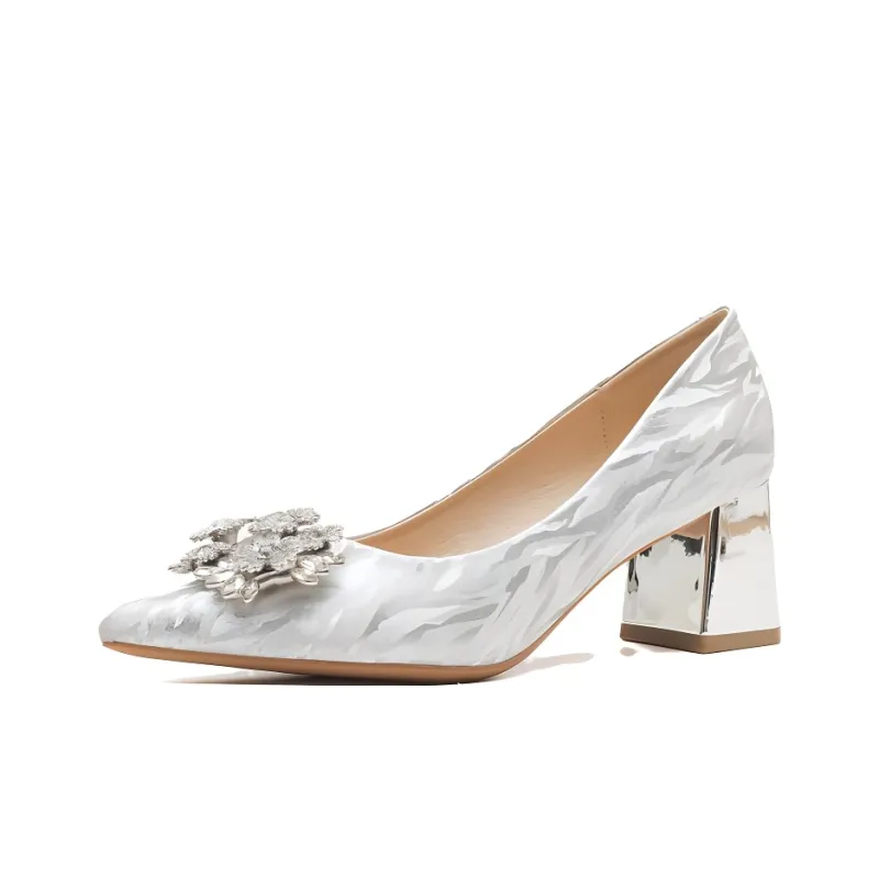 GOSO High Heels Women's Silver-0
