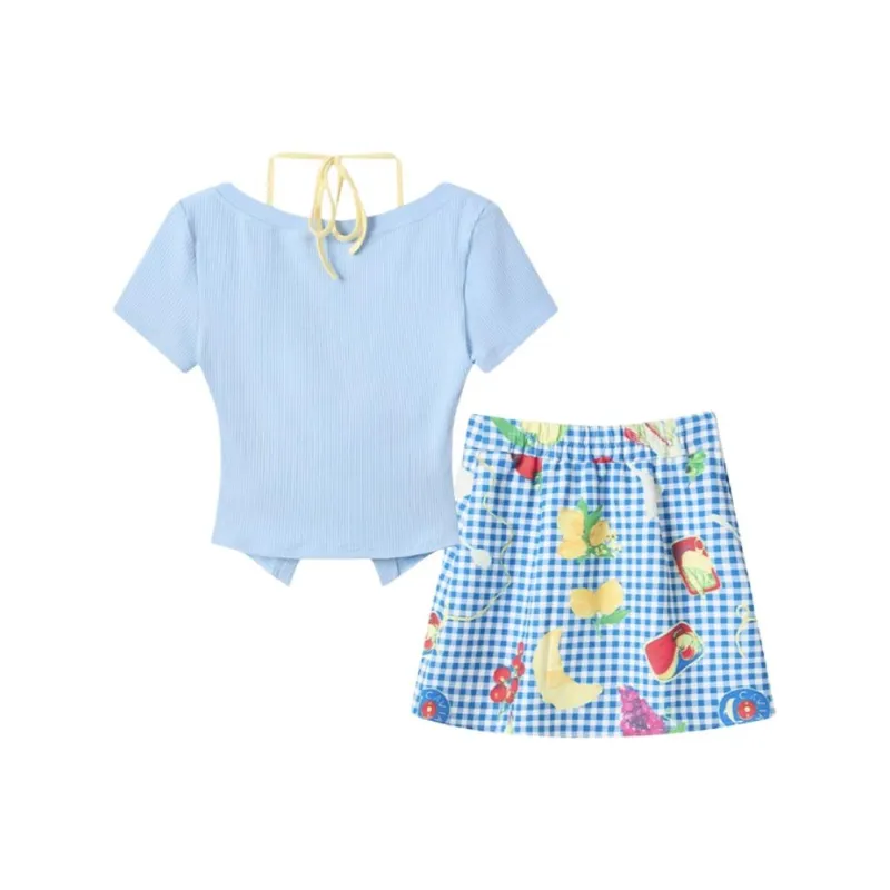AFGGD Two Piece Skirt Sets Women's-1