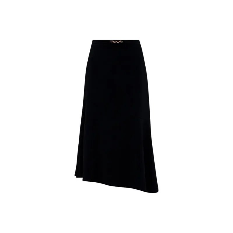 TWINSET MILANO Casual Long Skirt Women's Black-0