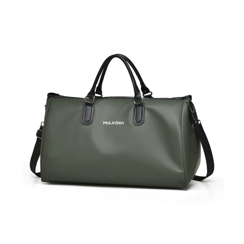 Mulinsen Polyester With Oxford Travel Bag Unisex Black/gray/army Green/blue-4